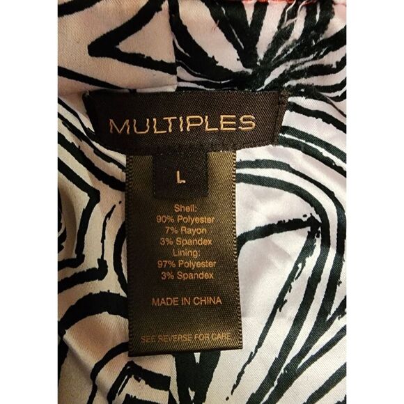 Multiples Women’s Single Breasted Long Sleeve Red Jacket Coat Size Large - Picture 11 of 11